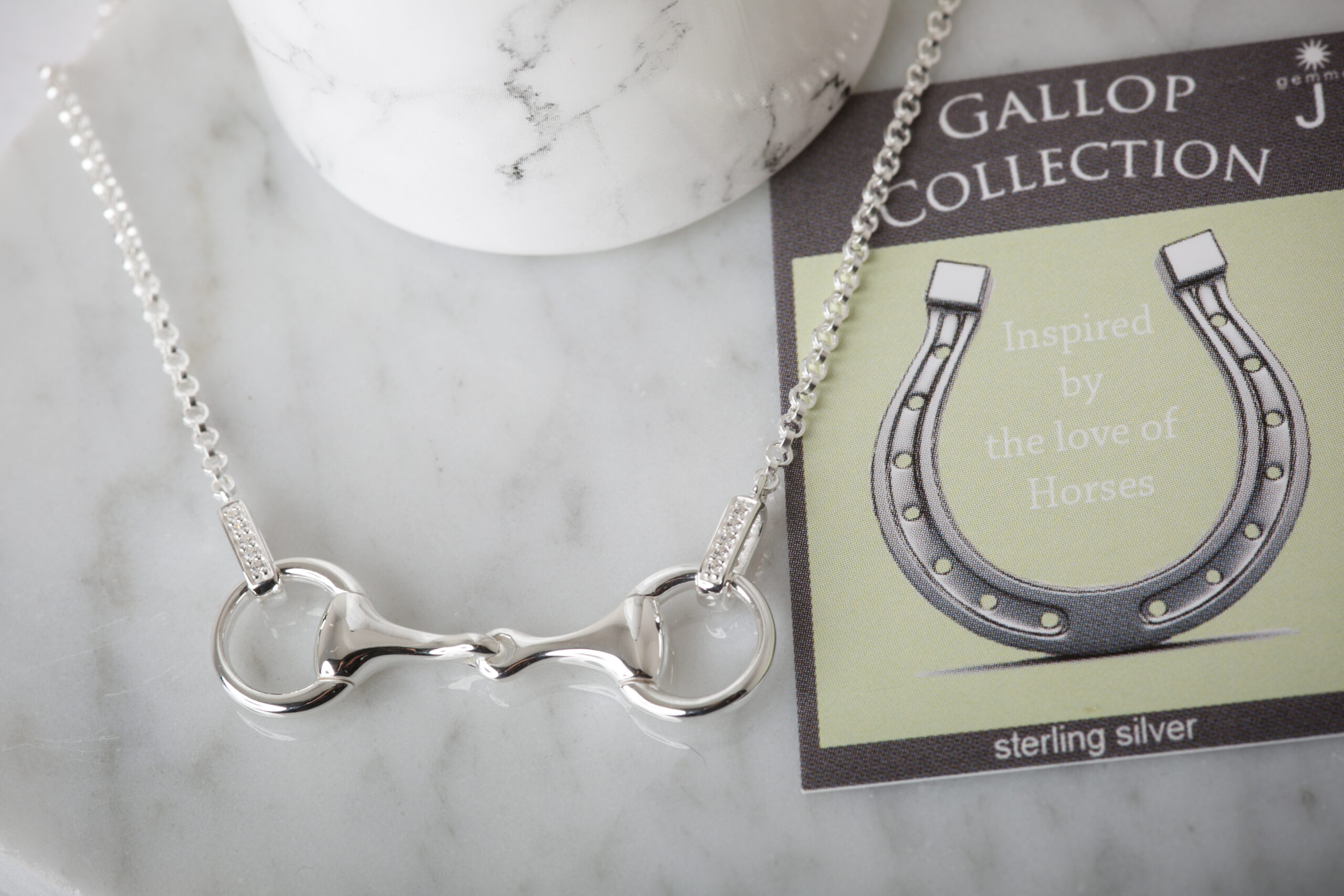 snaffle bit necklace