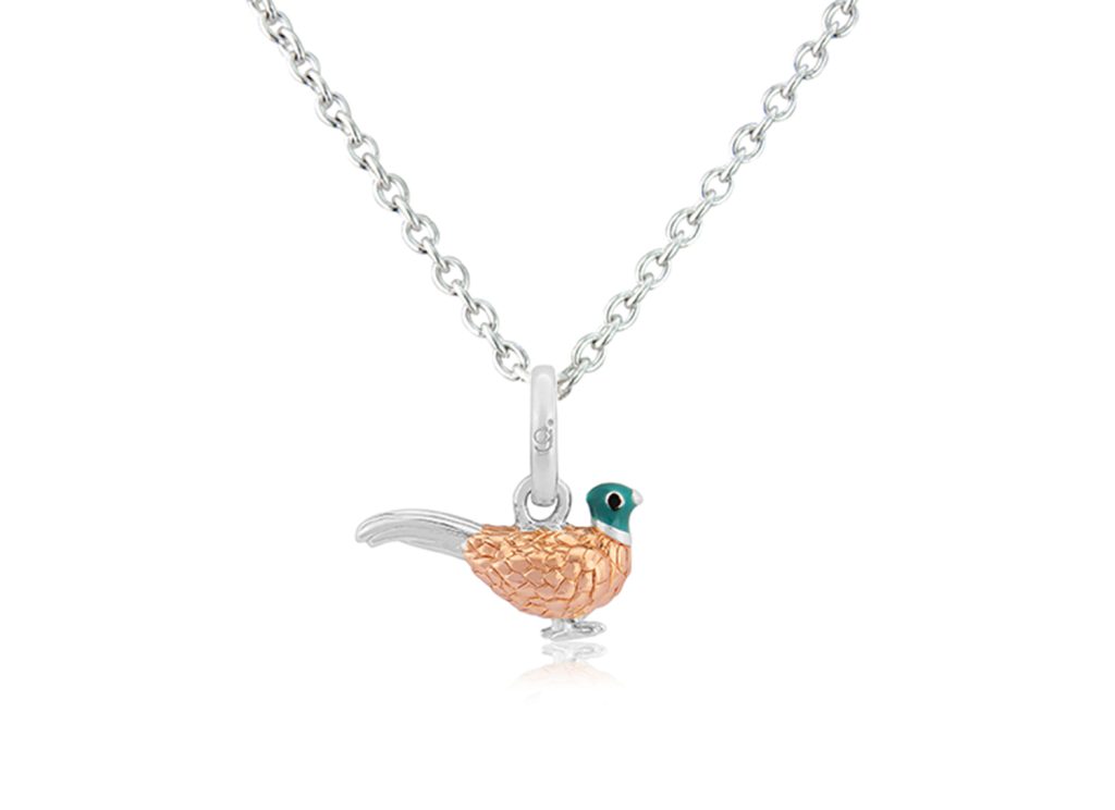 pheasant pendant