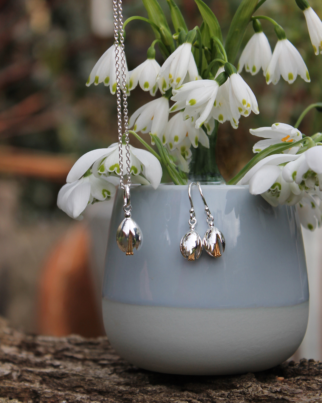 snowdrop pendant